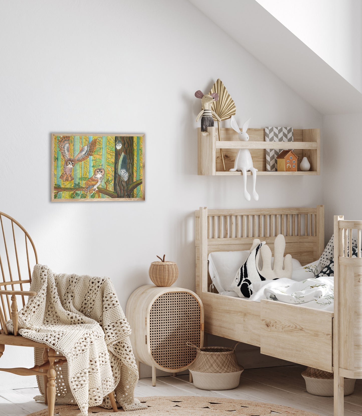 Uglefamilie-kunstprint
